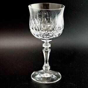 Vintage Royal Splendor Wine Glass 6.25" By Society Crystal 6oz pressecco cocktai